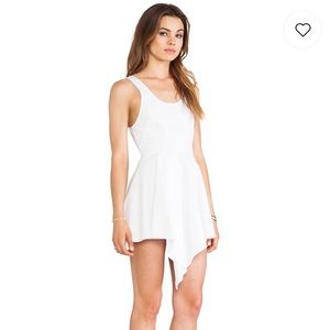 BLACK friend of mine asymmetric dress